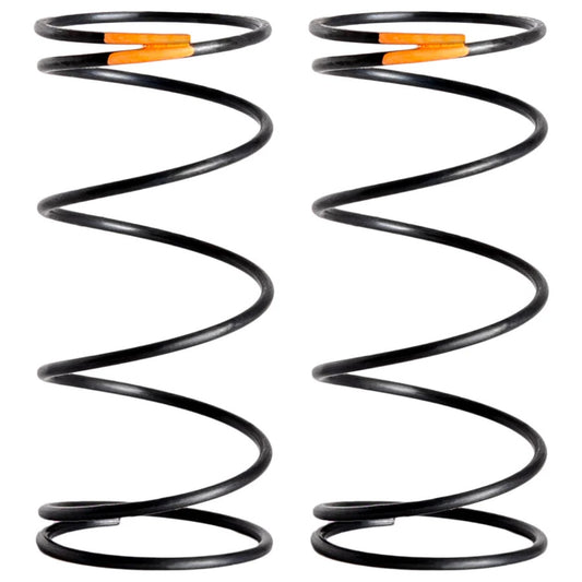 X-Gear 13mm Buggy Front Springs, 5X Hard 5.50T Orange