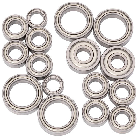 Cv2 Pro Ball Bearing Set, Chrome/Ceramic, TLR 22T 4.0