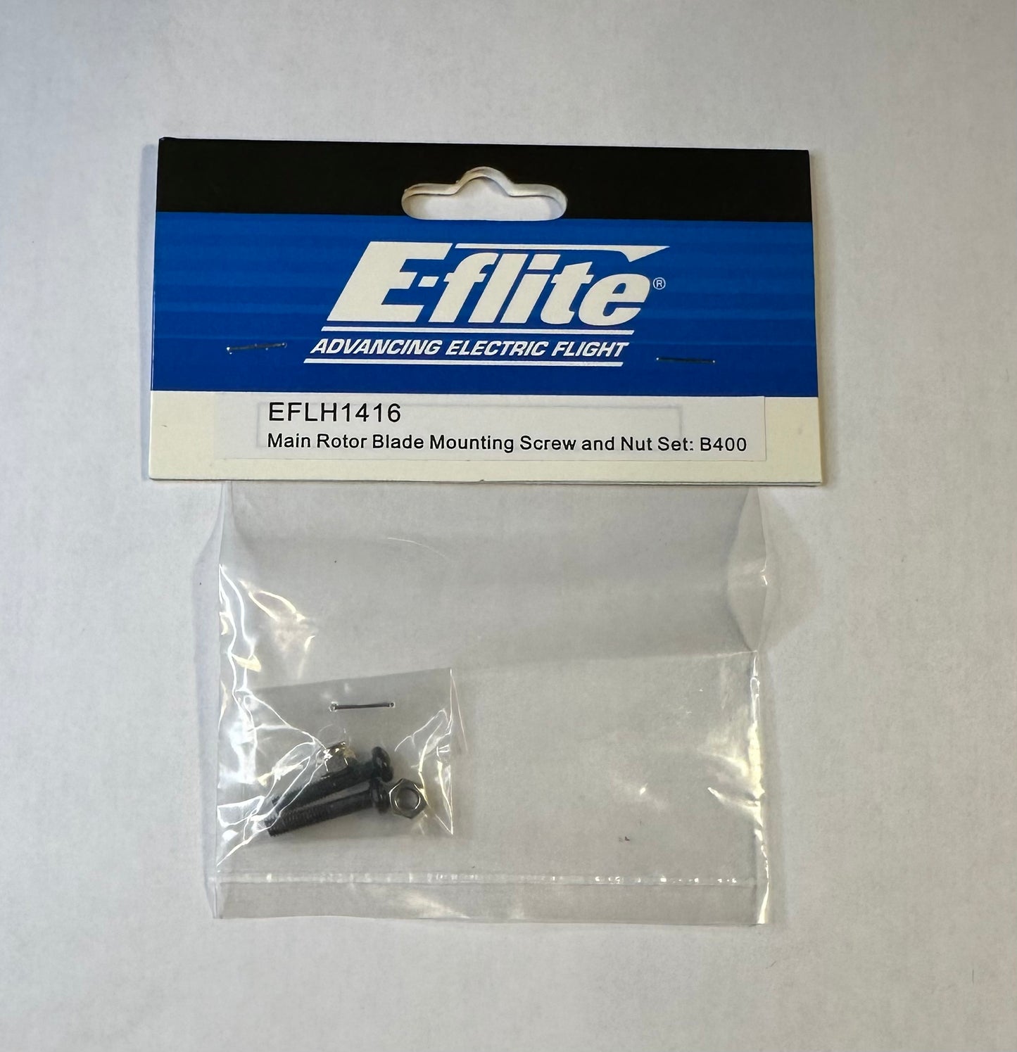 E-flight Blade 400 EFLH1416 Main Rotor Blade Mounting Screw and Nut Set: B400