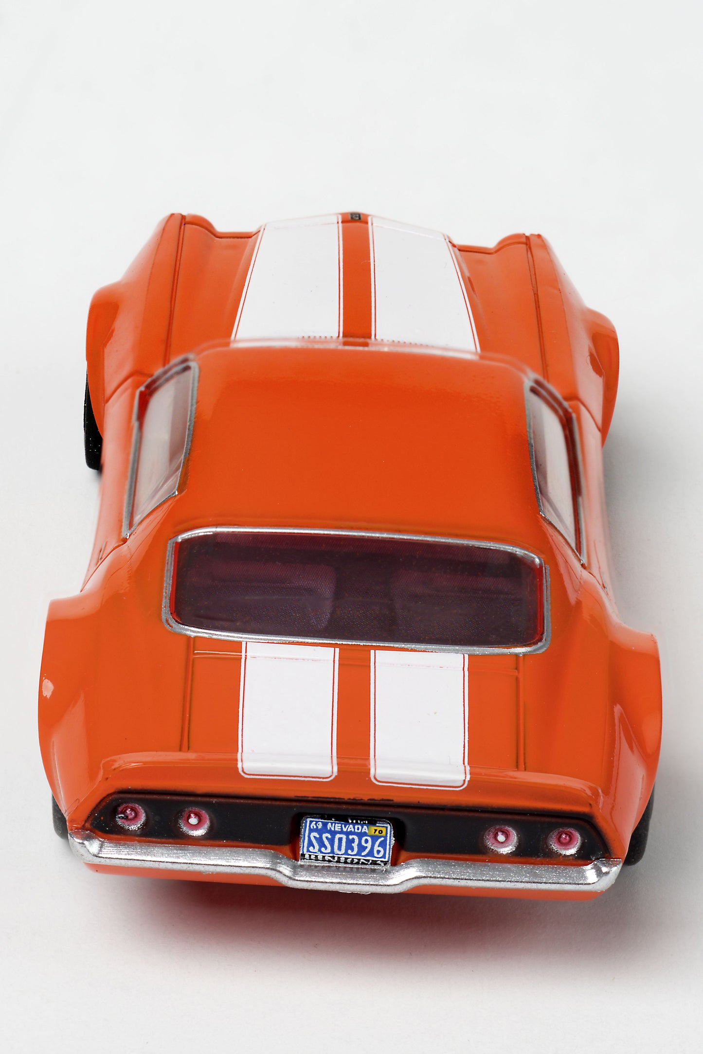 Camaro SS396, Orange, HO Scale Slot Car