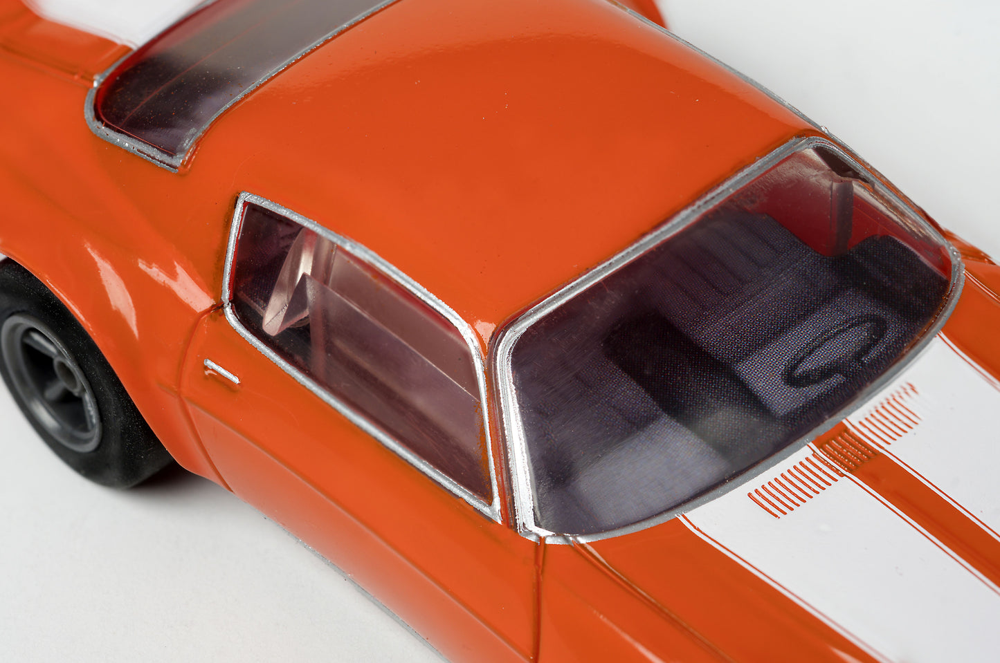 Camaro SS396, Orange, HO Scale Slot Car