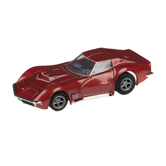 1970 Corvette LT1 Red Metallic HO Scale Slot Car