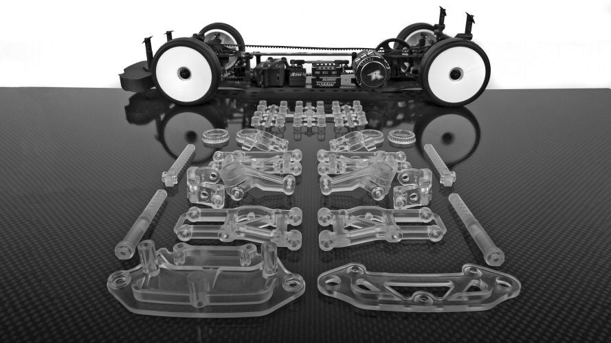 1/10 4WD RC10 TC7.2CC, Clear Kit