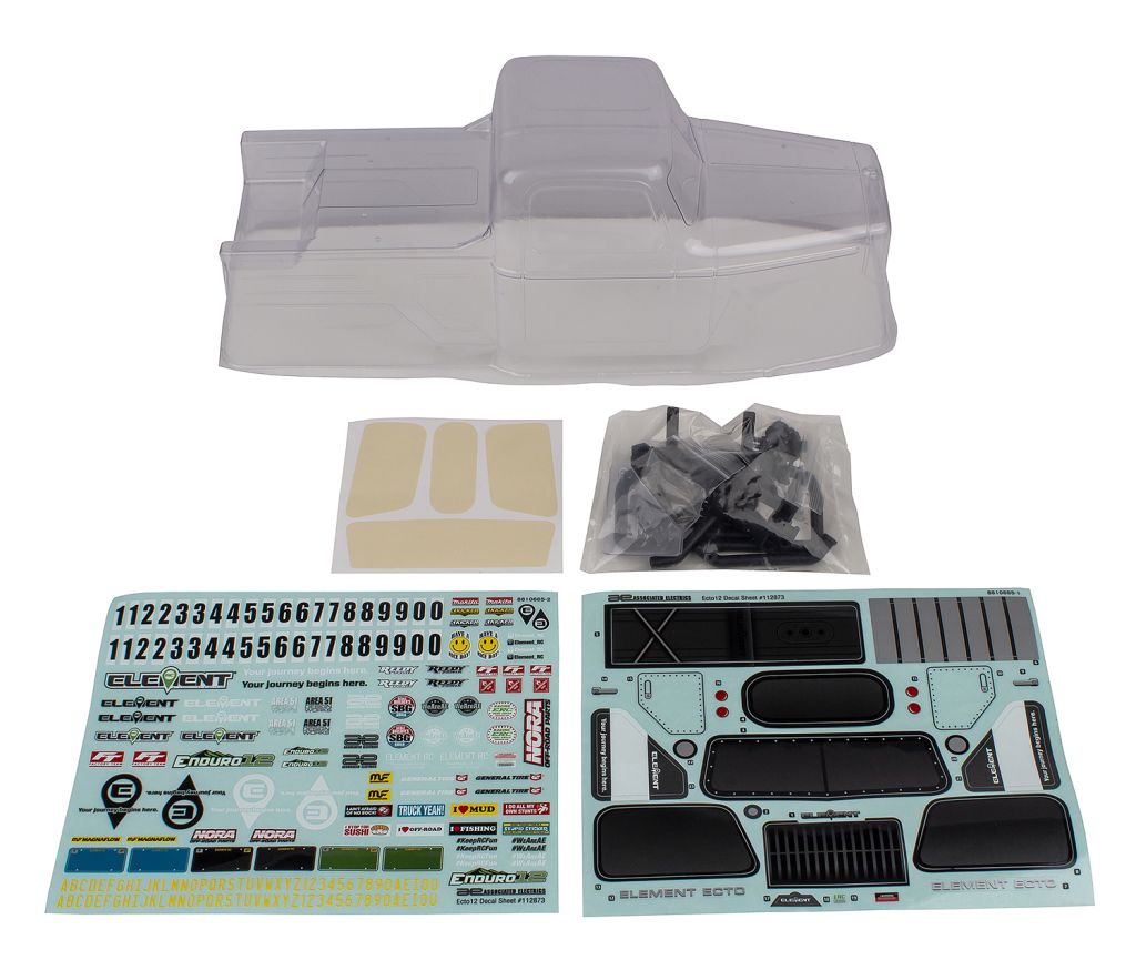 Enduro 12, Ecto Body Set, Clear