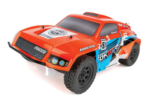 Pro2 DK10SW 1/10 Electric Dakar Buggy RTR, Orange/Blue