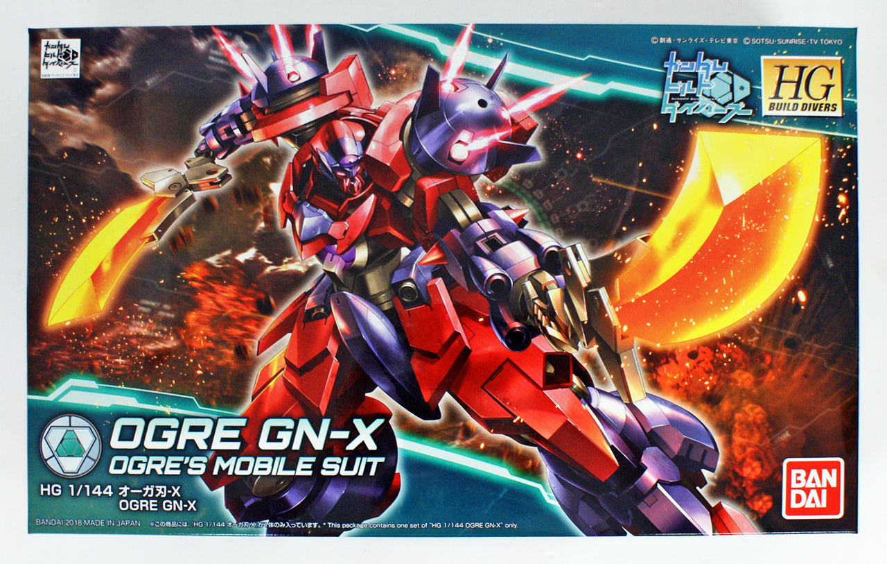 #05 Ogre GN-X "Gundam Build Divers" Bandai HGBD 1/144