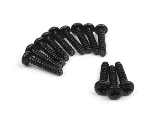 Pan Head Self Tapping Screws PBHO3x15mm (12pcs)