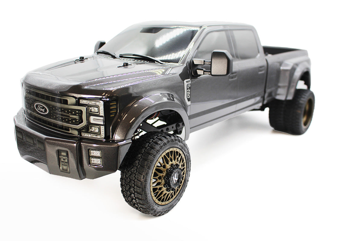 Ford F450 KG1 Edition 1/10 4WD RTR, Grey Titanium