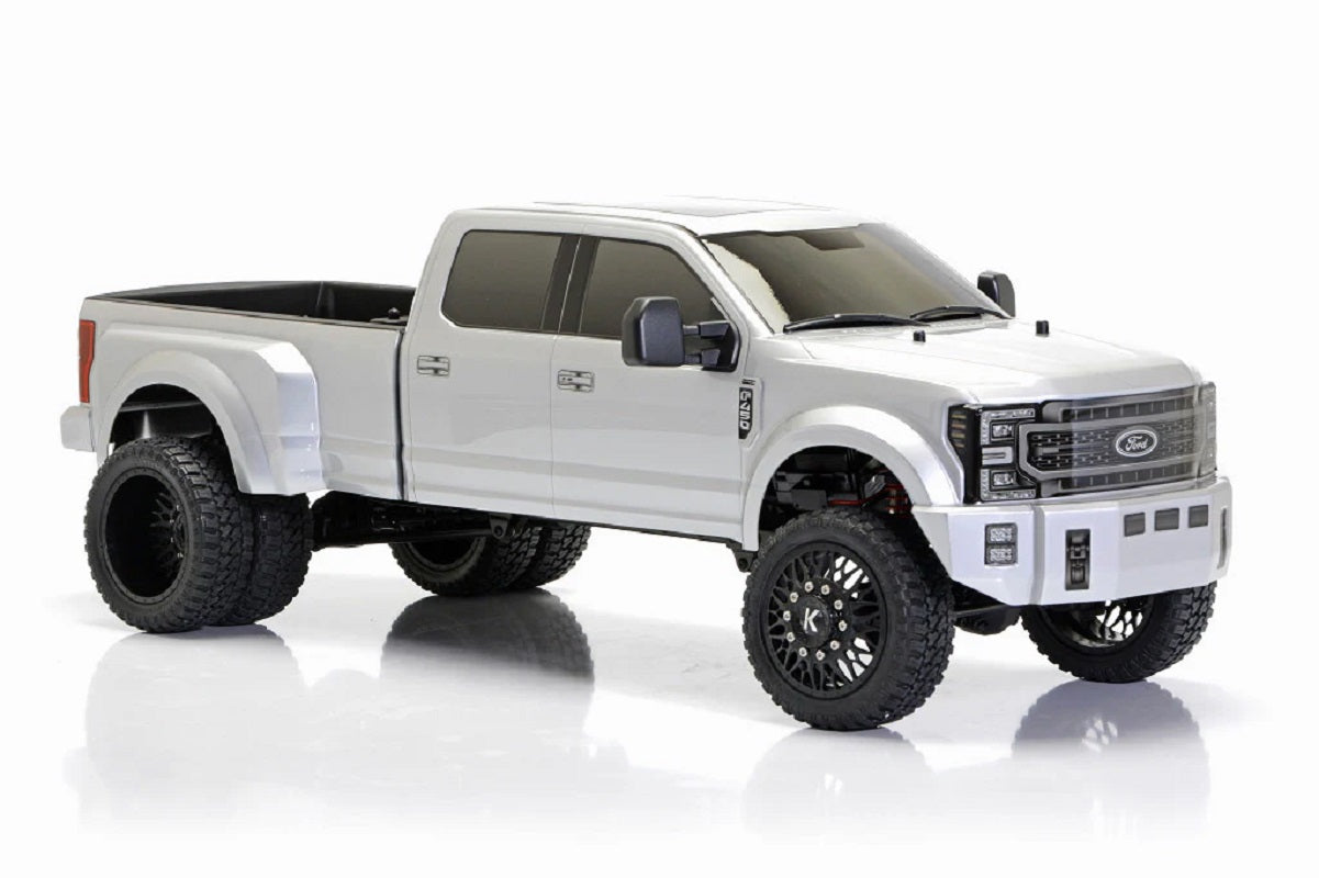 Ford F450 KG1 Edition 1/10 4WD RTR, Silver Mercury