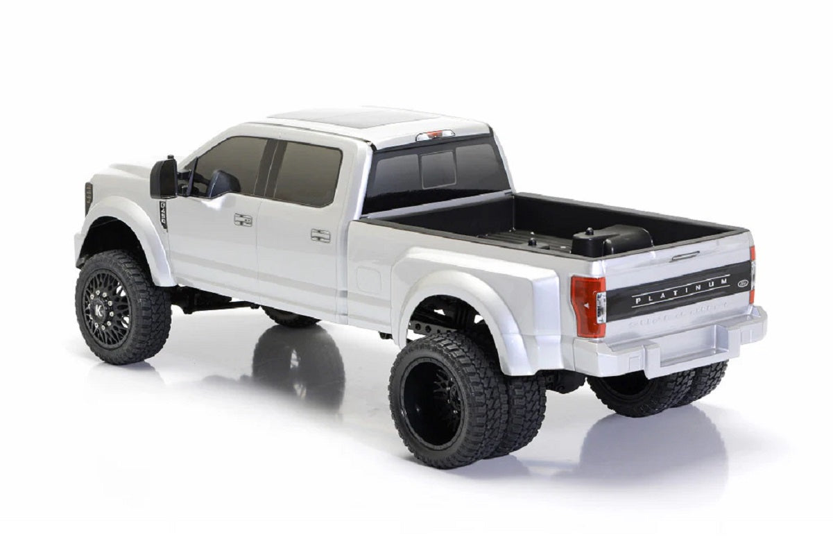 Ford F450 KG1 Edition 1/10 4WD RTR, Silver Mercury