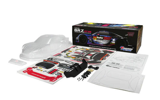 2021 Subaru BRZ GT300 190mm Hi-Def Clear Body & Decal Pack