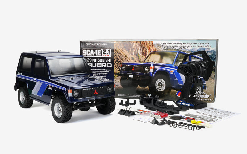 1/10 RTR 1989 Mitsubishi Pajero XL-W 4WD SCA-1E 2.1