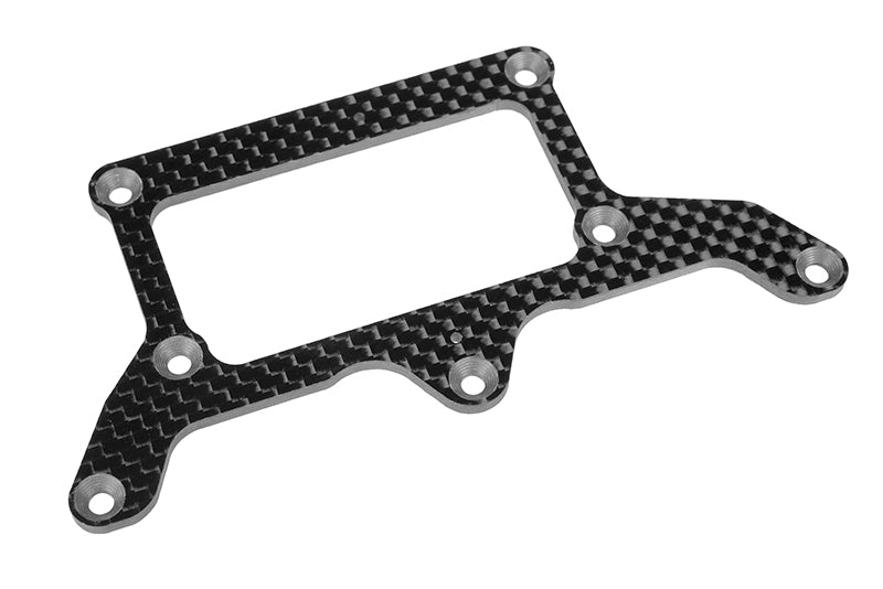 Rear Pod Lower Plate FSX-10 - Graphite 2.5mm - 1 pc