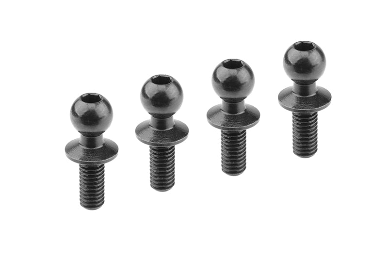 Ball End Dia. 4.8mm - Thread 6mm - Steel - 4 pcs: SBX410