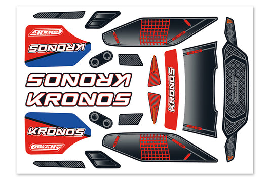 Team Corally Body Decal Sheet Kronos XP 6S (1pc)