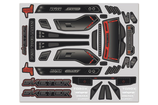 Body Decal Sheet, Sketer XP 4S