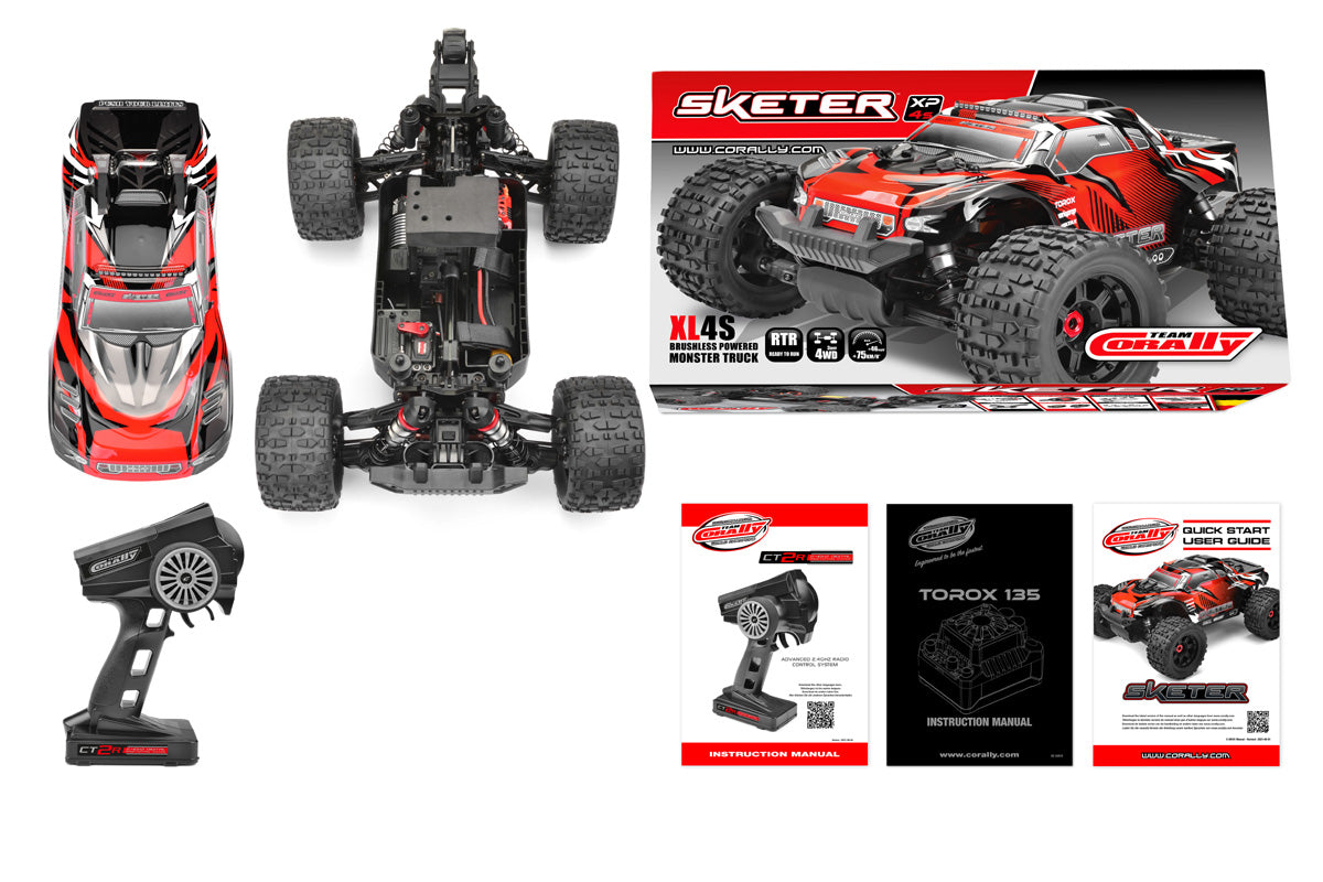 Sketer XP 1/10 4WD Brushless RTR Truck (No Batt or Charger)