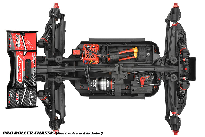 Kagama XP 6S Monster Truck, Roller Chassis Version, Red