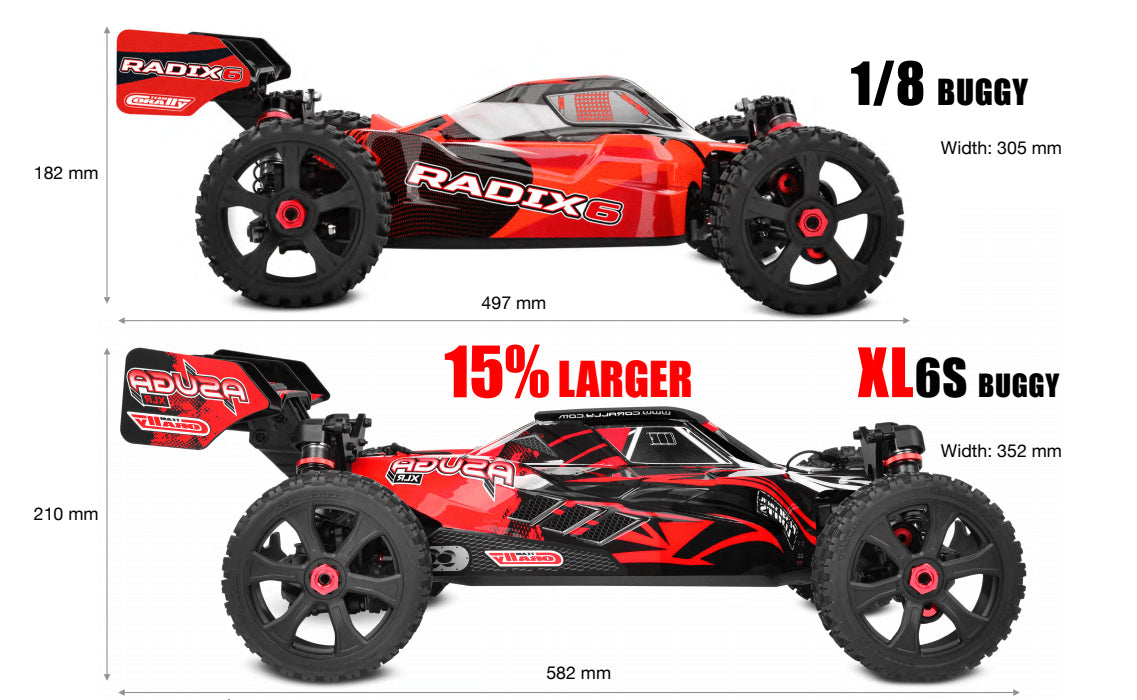 Asuga XLR 6S Roller - Red