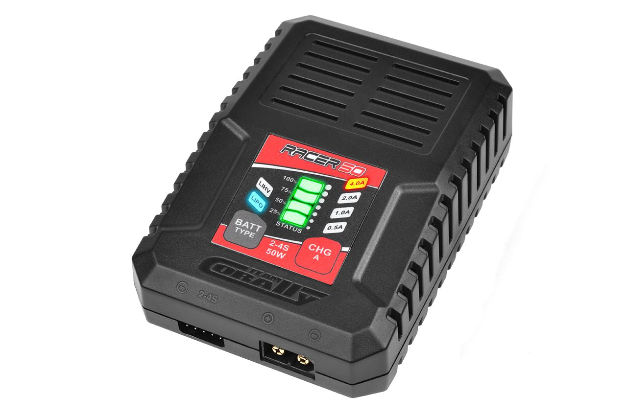 Racer 50 AC Charger, 2-4S LiPo 50W