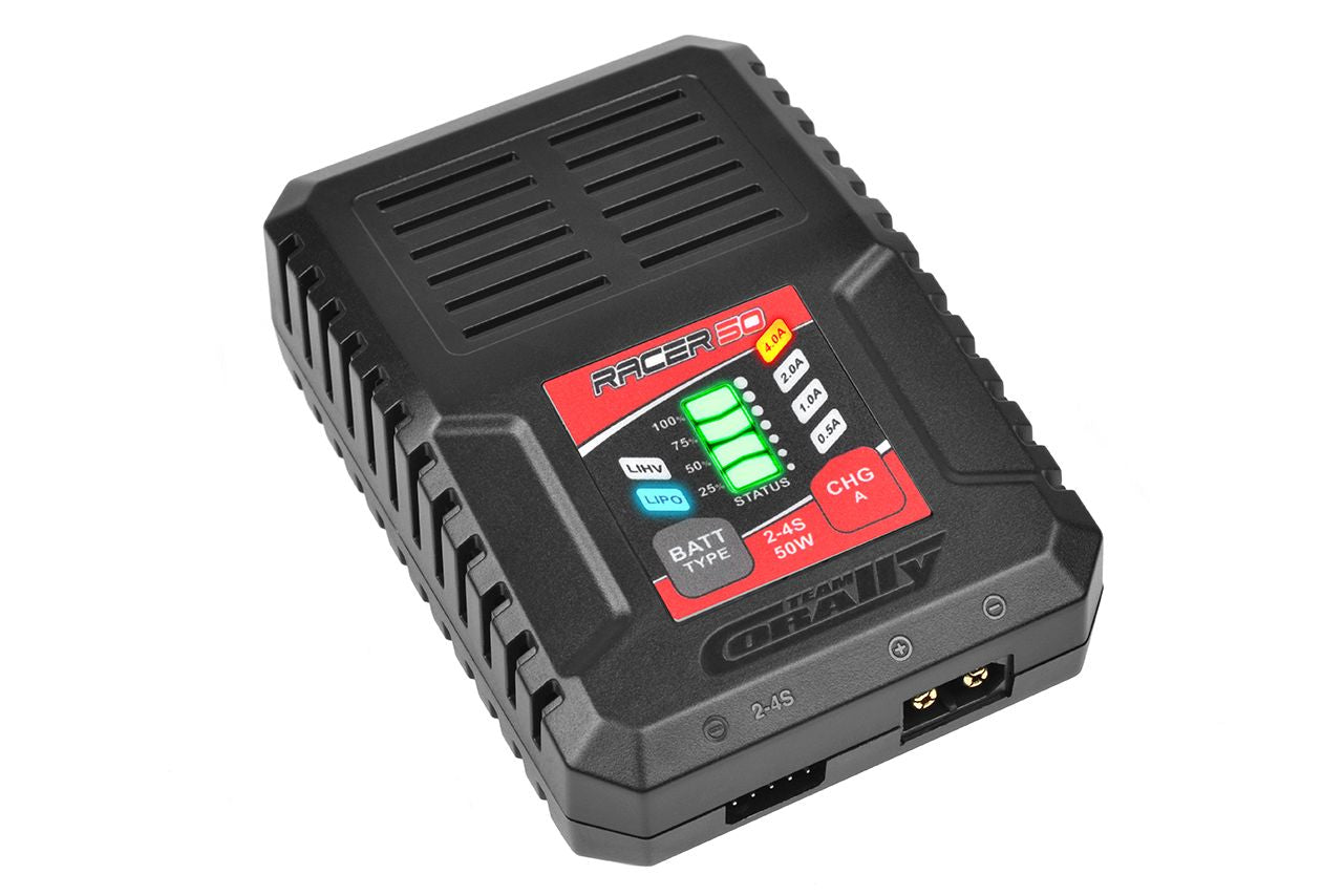 Racer 50 AC Charger, 2-4S LiPo 50W