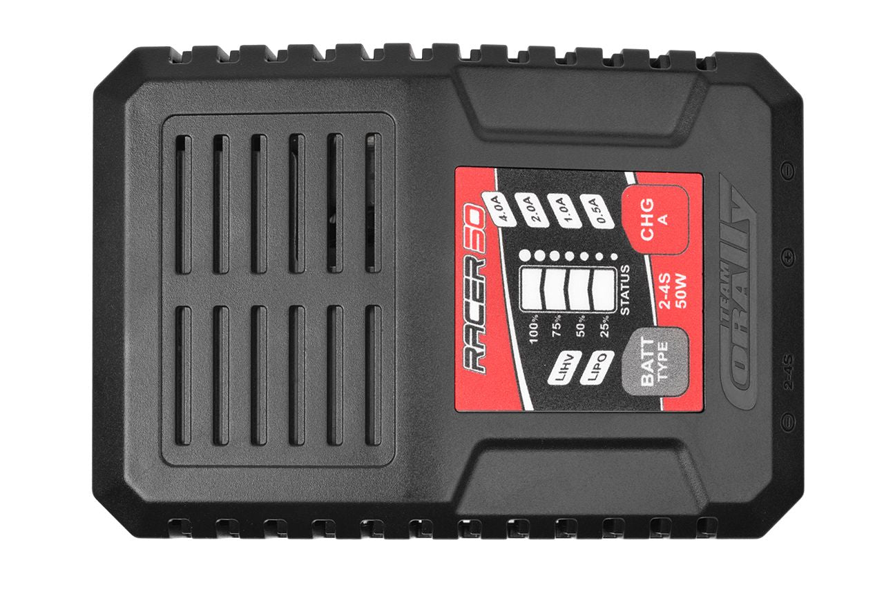 Racer 50 AC Charger, 2-4S LiPo 50W