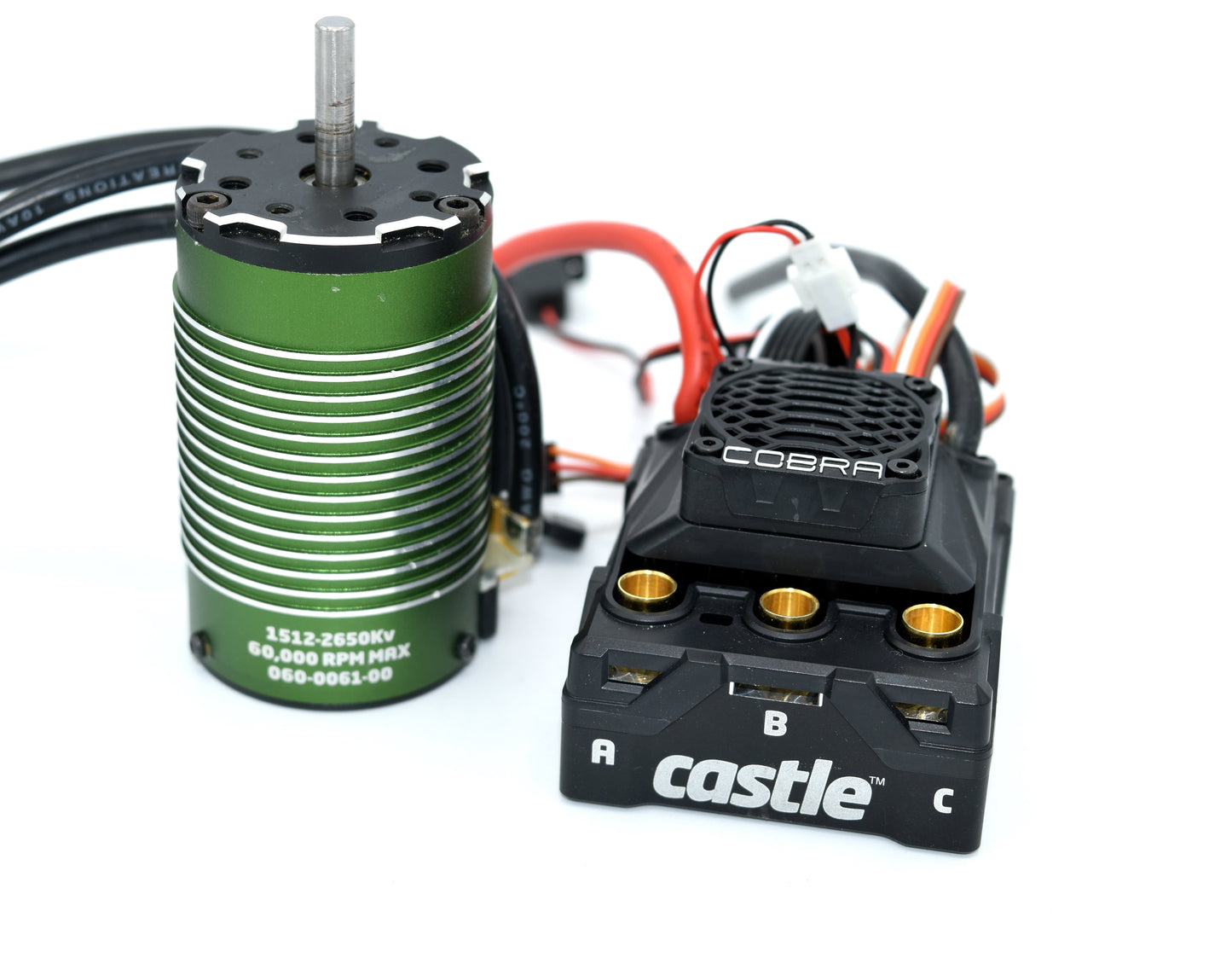 Cobra 8, 25.2V ESC with 1512- 2650kV Sensored Motor Combo