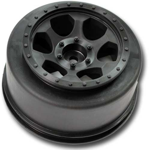 Trinidad SC Wheel-Traxxas Slas Front/Black/4pcs