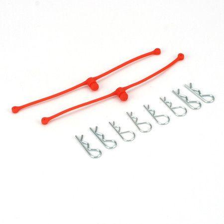 Body Klip Retainers-Orange