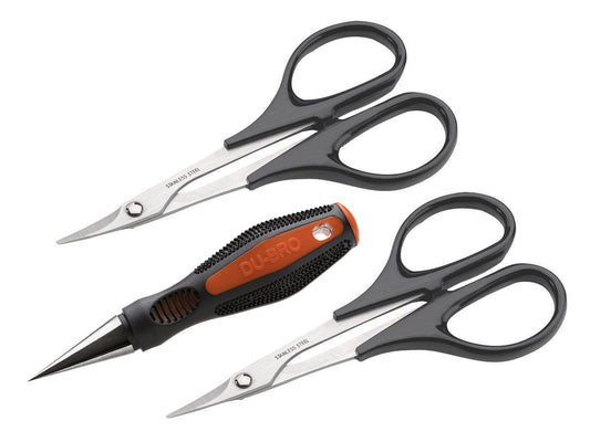 Body Reamer & Scissors Set Curved & Straight