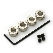 1/16" Plated Brass Dura-Collar Bulk 12/pkg