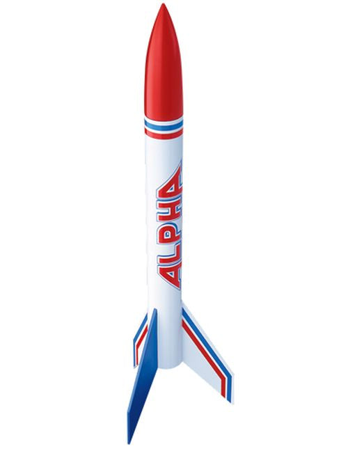 Alpha Model Rocket Kit, Bulk Pack of 12, Skill Level 1