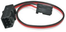 Heavy Duty Dual Servo Extension, Y-Harness Cord 6" J