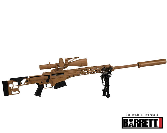 1/4 Scale Die Cast Barrett MK22 Model, Tan