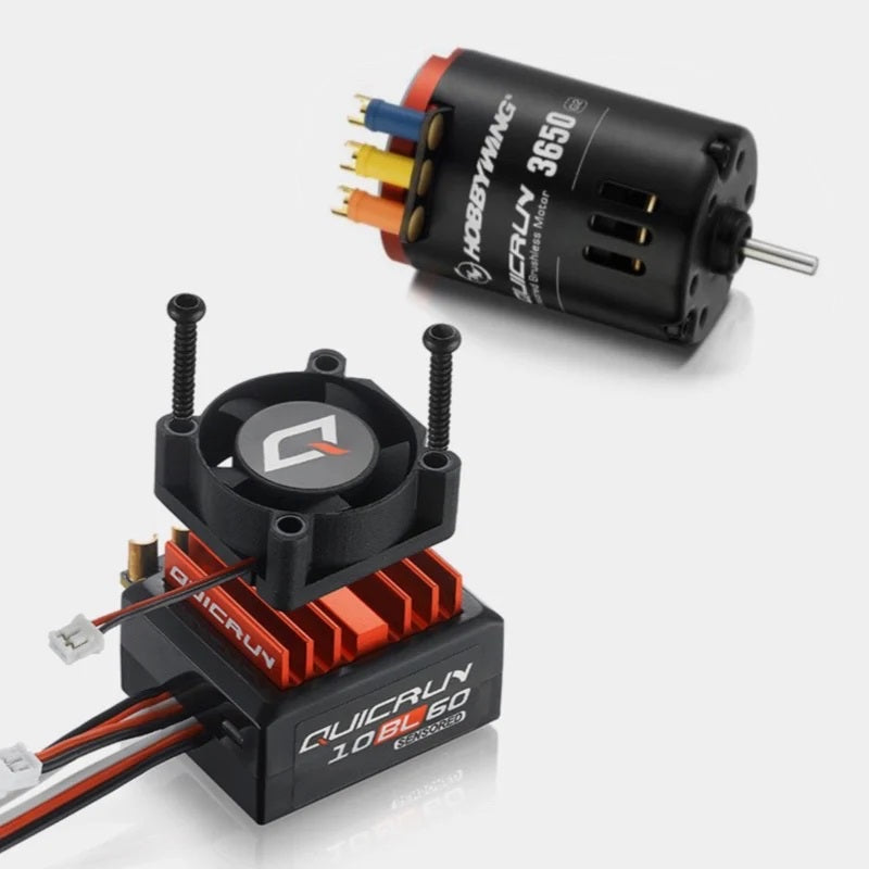 Quicrun 10BL60 Sensored ESC + QRC10SD 6.5T GR Motor Combo