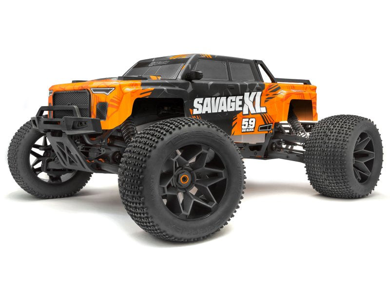 GTXL-6 Kingcab Painted Truck Body (Orange/Black)