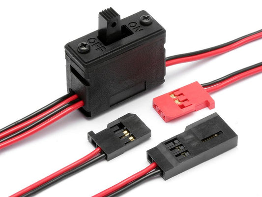 Receiver Switch Battery Charger Connector