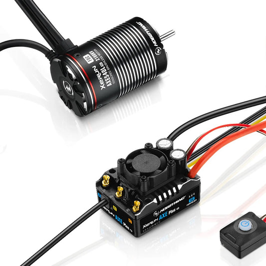 Xerun Axe R3 ESC + 2100Kv 2-4S 540L R2 Motor Combo