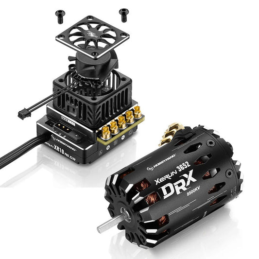 XeRun XR10 ESC + DRX3652 8500KV Motor Combo