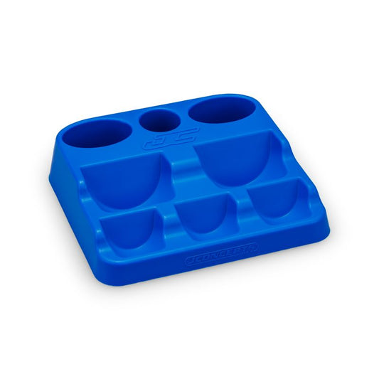 Fluid Holding Station, Blue, Fits JConcepts/RM2 Fluids