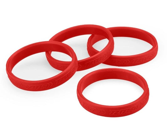 RM2 Red Hot Tire Bands, Red, for 1/10th and 1/8th Off-Road