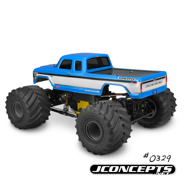 1979 Ford F-250 SuperCab Monster Truck Body w/ Bumpers