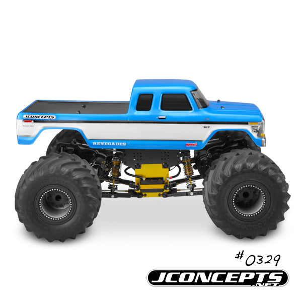 1979 Ford F-250 SuperCab Monster Truck Body w/ Bumpers