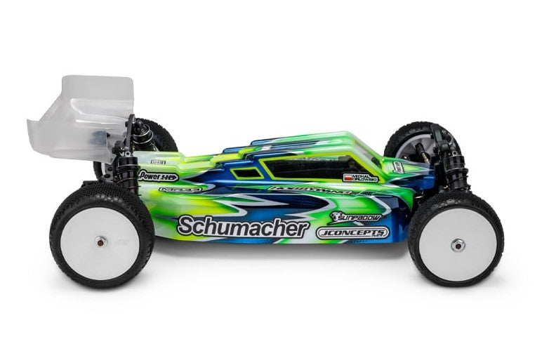 Schumacher Car L1R Body w/ Carpet / Turf / Dirt Wing