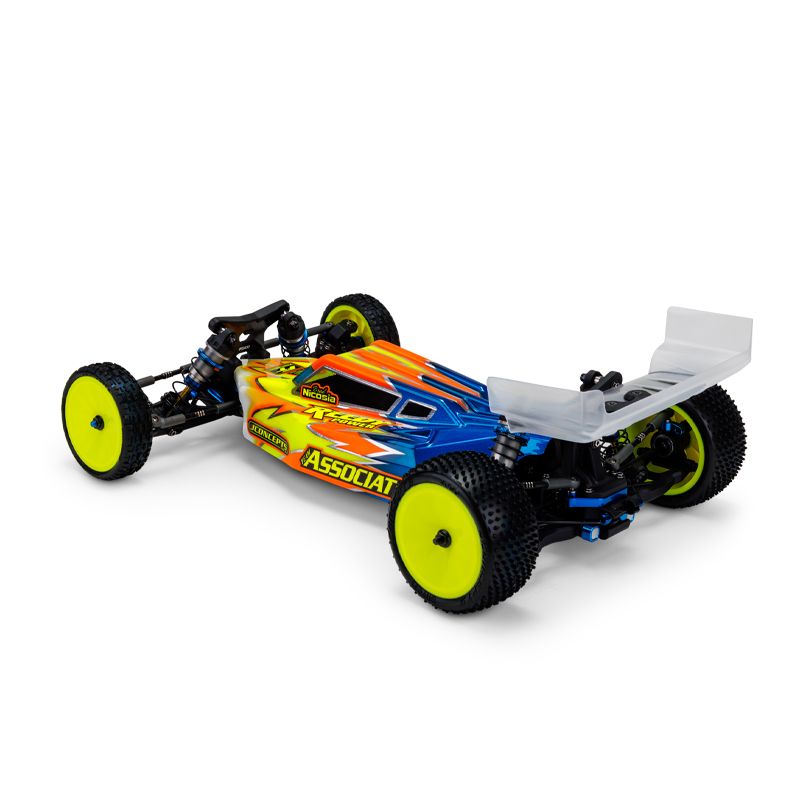 S2 - RC10B7 Body w/ Carpet/ Turf/Dirt Wing, Light-Weight