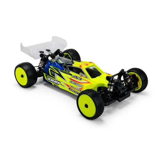 P2 - XRAY XB4 2024 Body, w/ Carpet/Turf/Dirt Wing