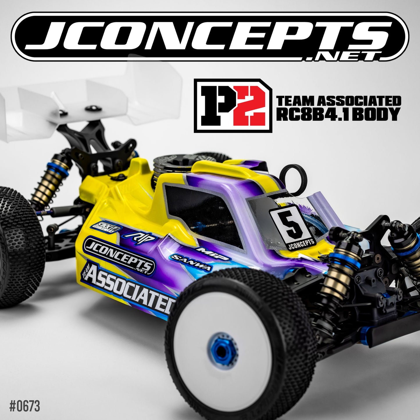 P2-RC8B4.1 buggy body, lightweight