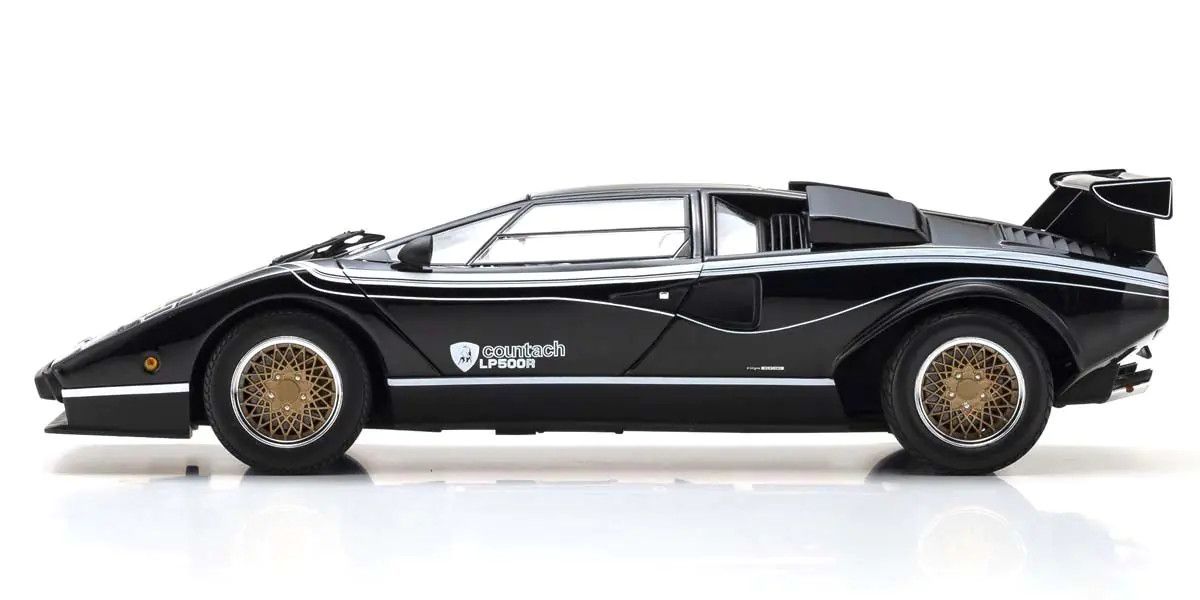 1/18 Scale Lamborghini Countach LP500R Black Model