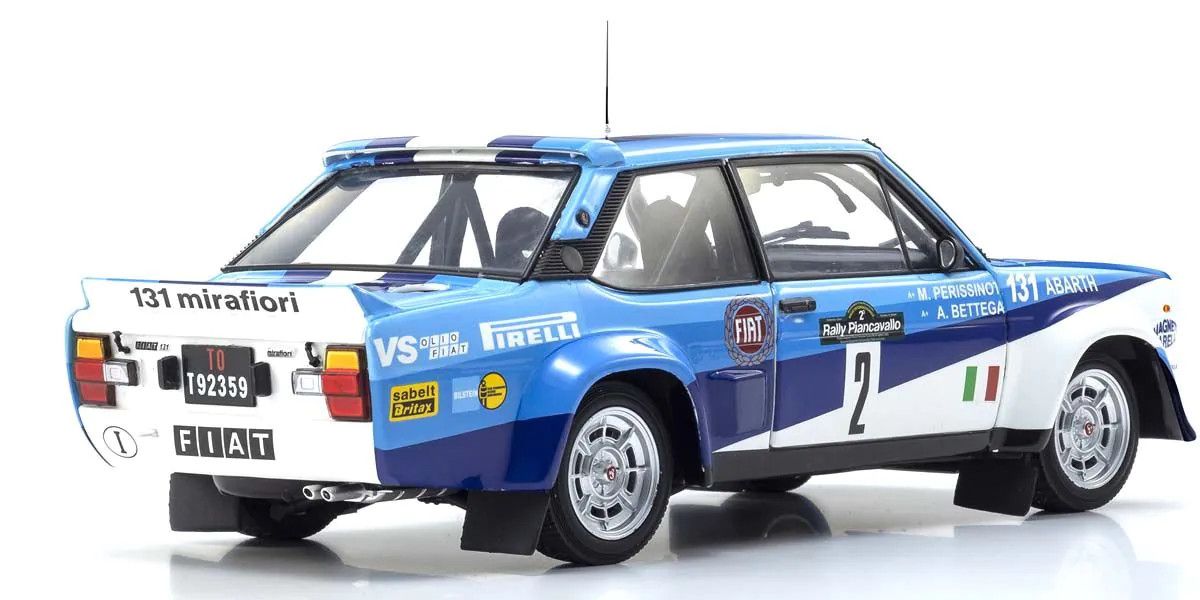 1/18 Scale Fiat 131 Abarth 1981 Pian Cavallo #2 Model