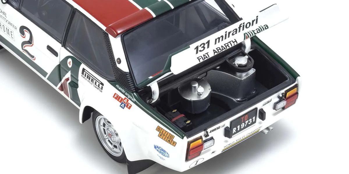 1/18 Scale Fiat 131 Abarth 1978 Monte Carlo #2 Model